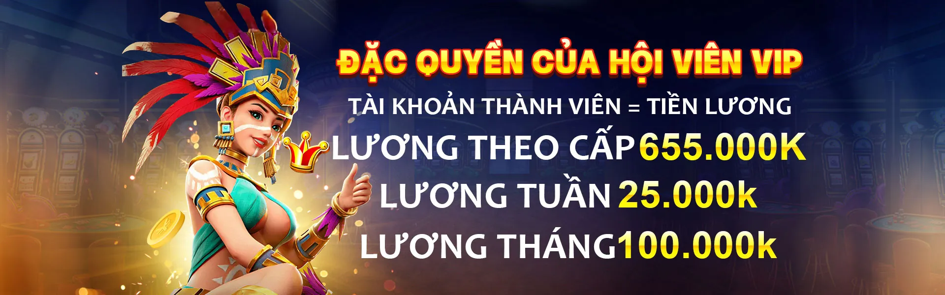 Chương trình VIP độc quyền cho thành viên đánh bài trực tuyến